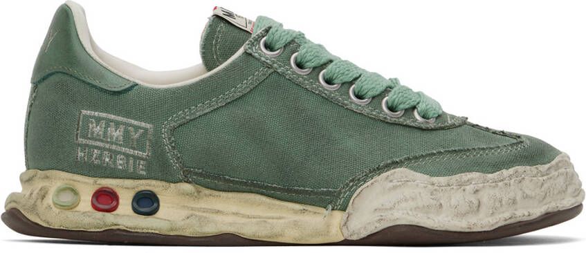Miharayasuhiro Green Herbie Sneakers