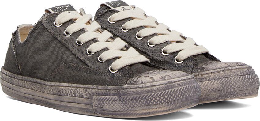 Miharayasuhiro Gray Past Sneakers - Picture 2