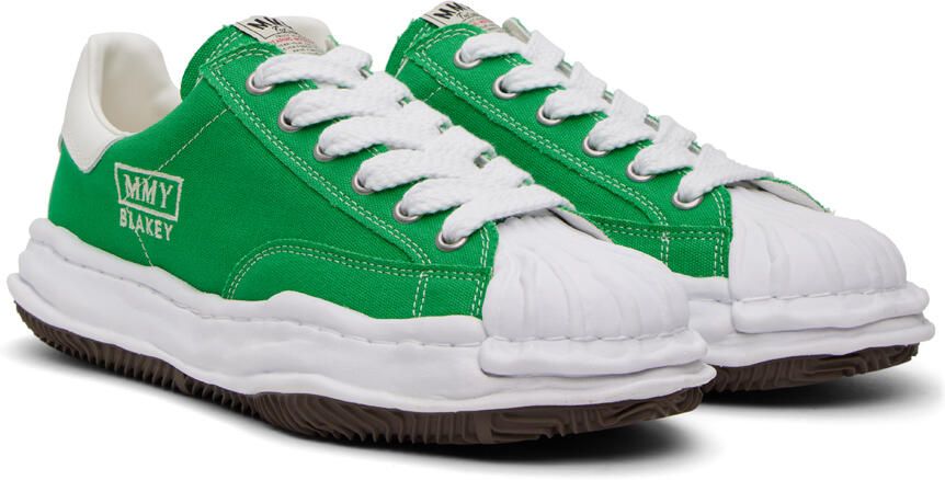 Miharayasuhiro Green 'BLAKEY' Sneakers - Picture 2
