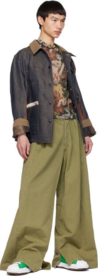 Miharayasuhiro Green 'BLAKEY' Sneakers - Picture 6