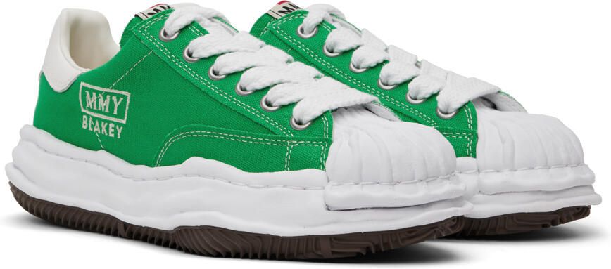 Miharayasuhiro Green 'BLAKEY' Sneakers - Picture 3