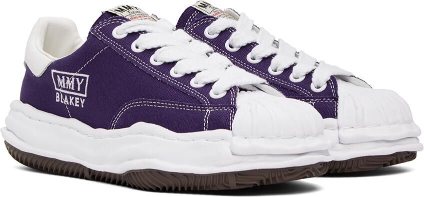 Miharayasuhiro Purple Blakey Sneakers - Picture 2