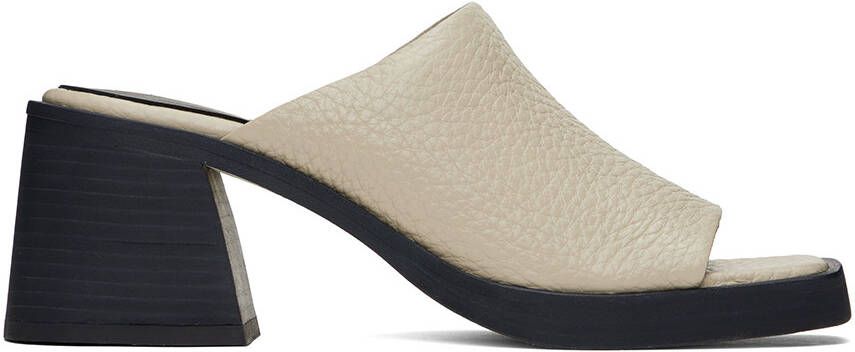 Miista Beige Kristen Heeled Sandals - Picture 5