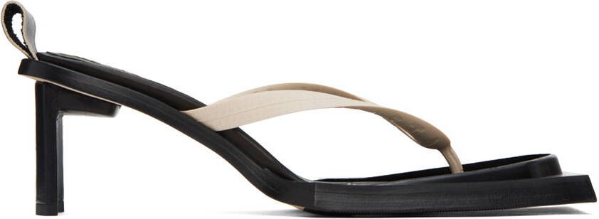 Miista Black Joyce Heeled Sandals - Picture 5