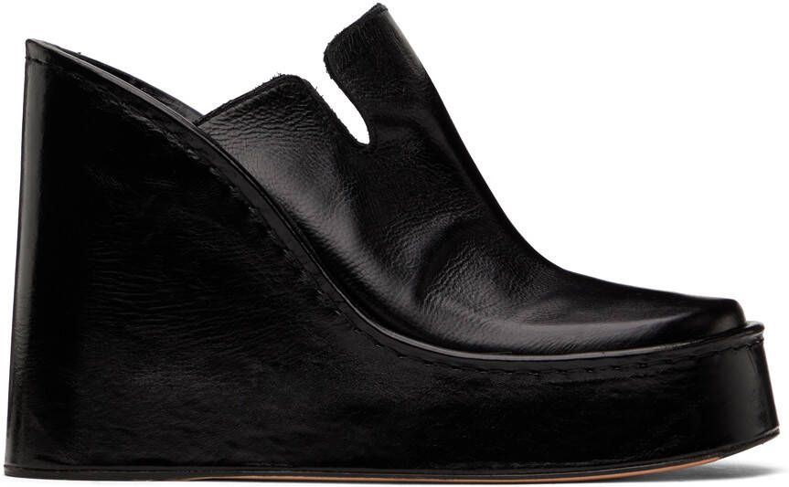 Miista Black Kiho Mule Heels - Picture 5