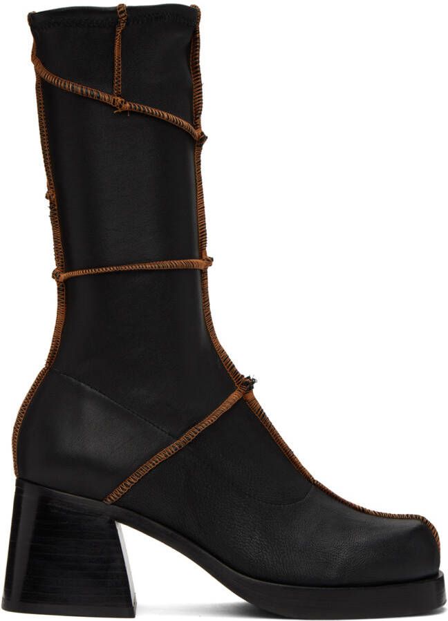 Miista Black Lois Boots - Picture 3