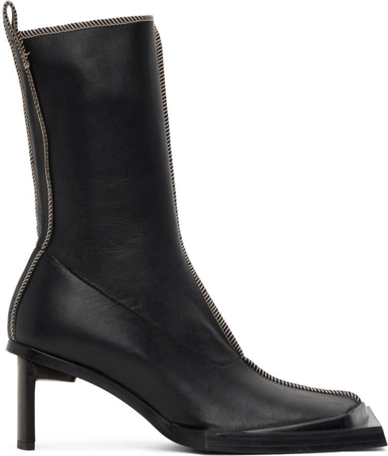 Miista Black Marige Boots - Picture 5