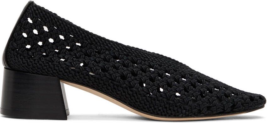 Miista Black Taissa Heels - Picture 4