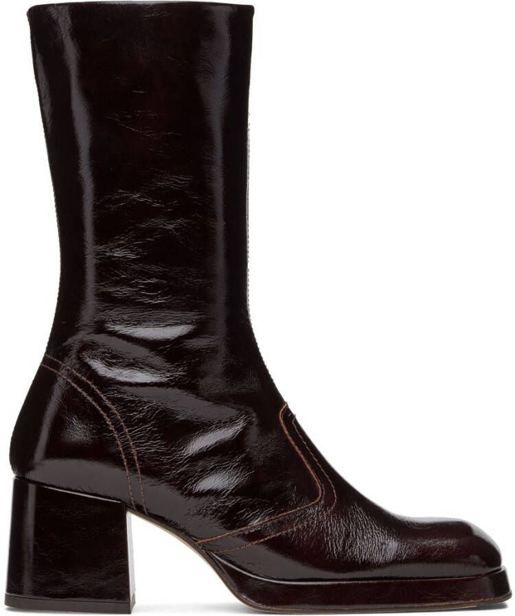 Miista Brown Cass Boots - Picture 5