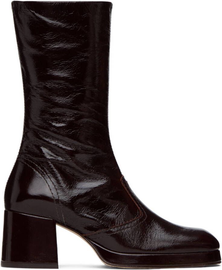 Miista Brown Cass Boots - Picture 2