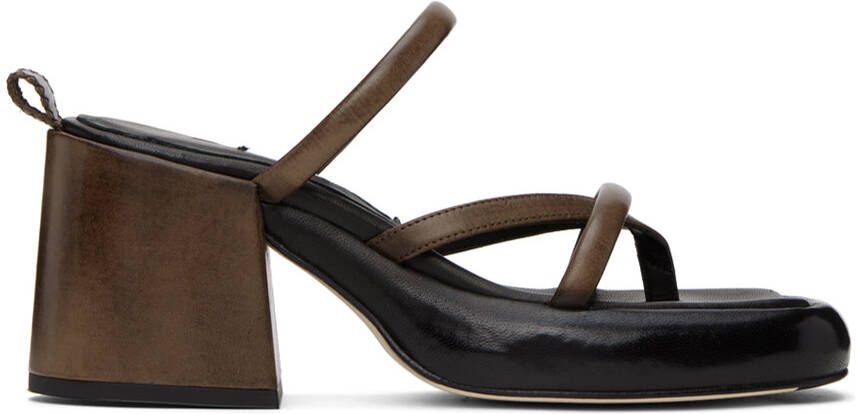 Miista Brown Delphine Sandals - Picture 5