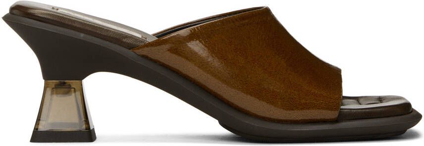 Miista Brown Synthia Heeled Sandals - Picture 5