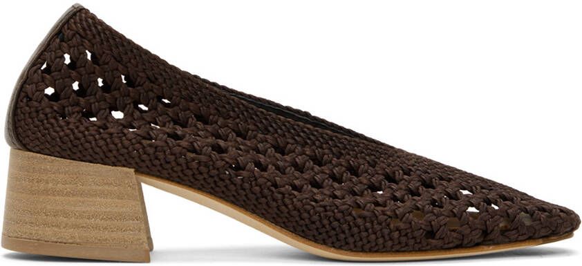 Miista Brown Taissa Heels - Picture 4