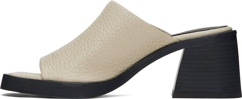 Miista Beige Kristen Heeled Sandals - Picture 3