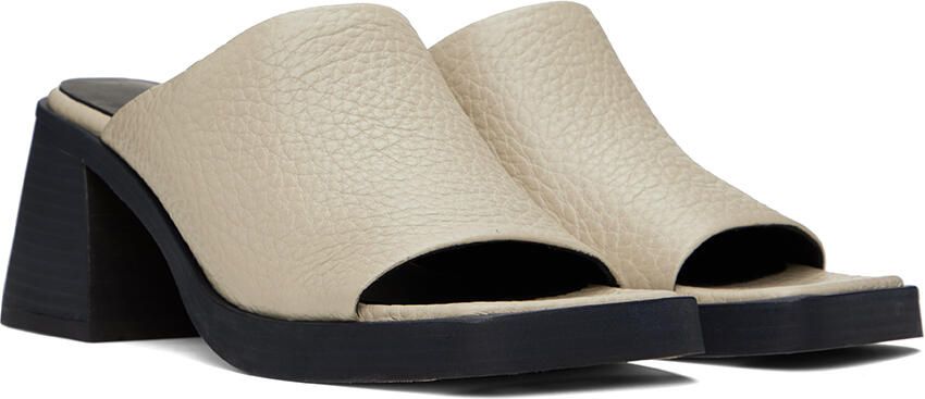 Miista Beige Kristen Heeled Sandals - Picture 2