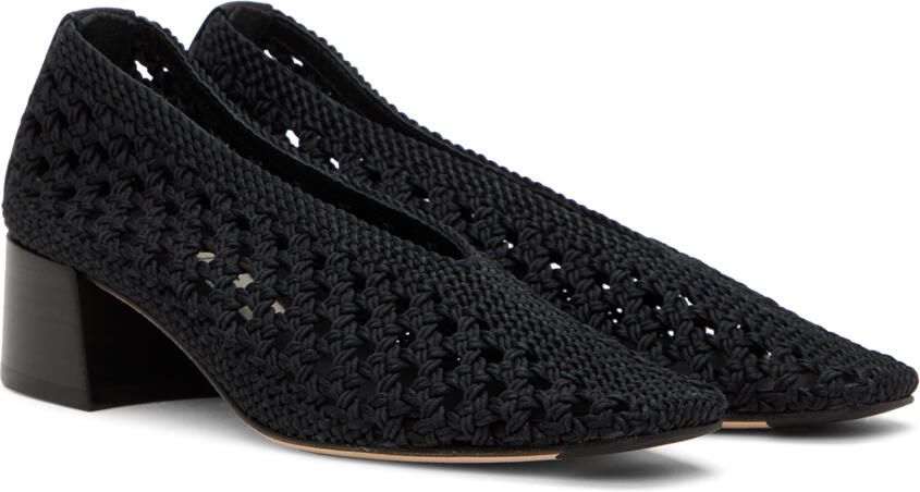 Miista Black Taissa Heels - Picture 2