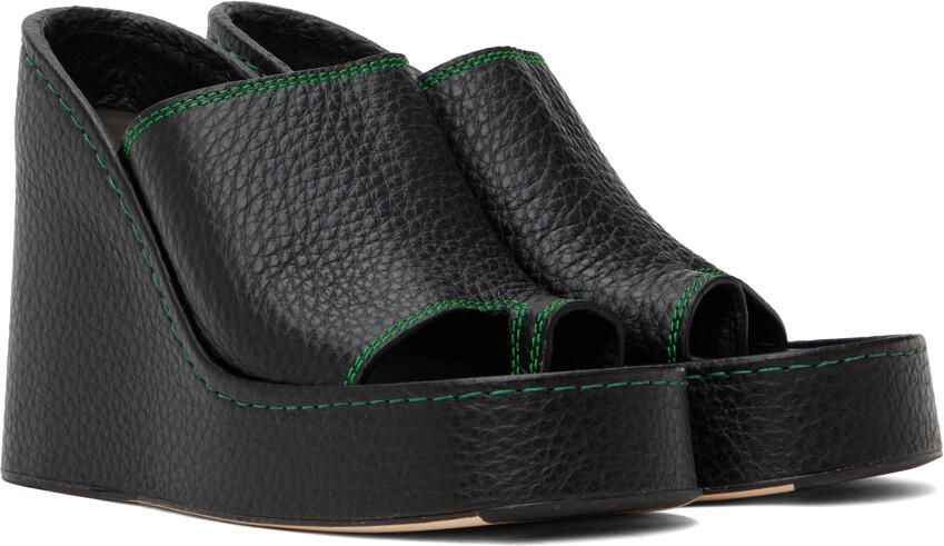 Miista Black Thais Heeled Sandals - Picture 3