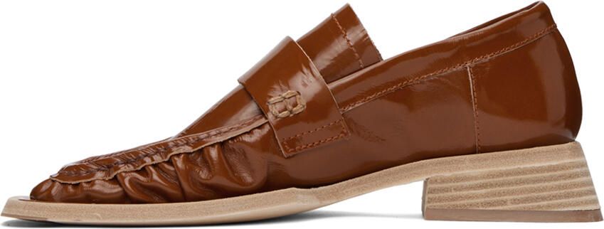 Miista Brown Airi Loafers - Picture 3