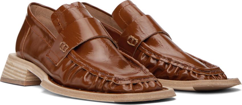 Miista Brown Airi Loafers - Picture 2