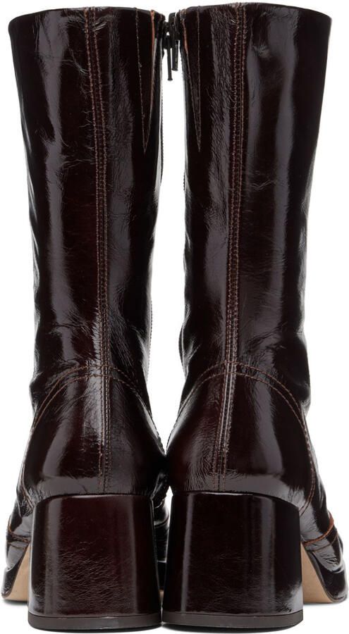 Miista Brown Cass Boots - Picture 3