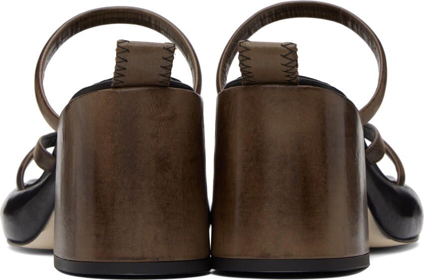 Miista Brown Delphine Sandals