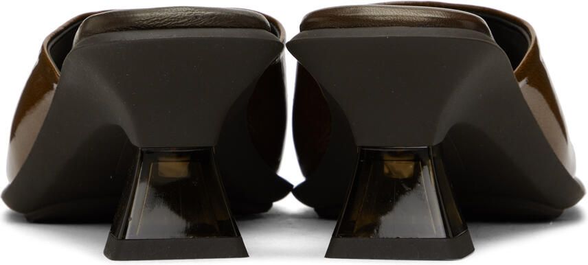 Miista Brown Synthia Heeled Sandals