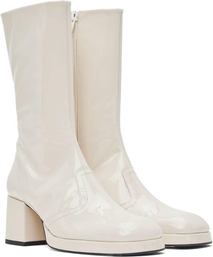 Miista Off-White Cass Boots