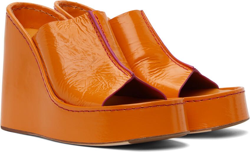 Miista Orange Rhea Sandals - Picture 2