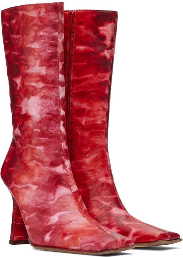 Miista Red Noor Boots - Picture 2