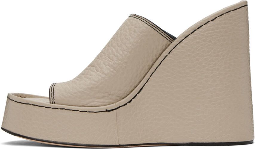 Miista Taupe Thais Sandals - Picture 3