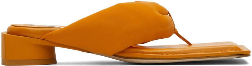 Miista Orange Anais Heeled Sandals - Picture 5