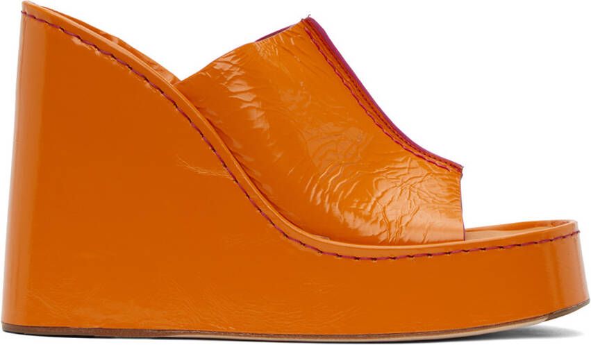Miista Orange Rhea Sandals - Picture 5