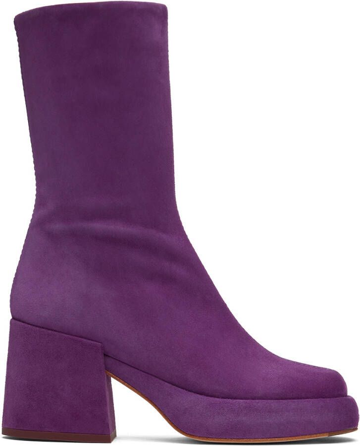 Miista Purple Susaye Boots - Picture 5