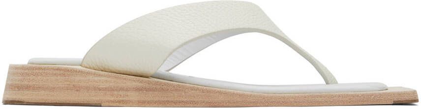 Miista White Valeria Sandals - Picture 5
