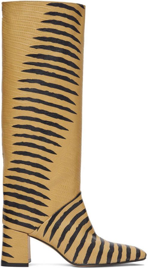 Miista Yellow Finola Boots - Picture 5