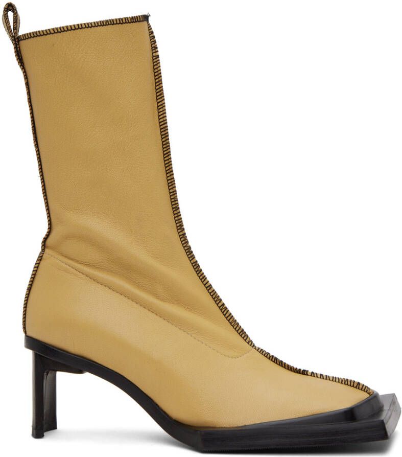 Miista Yellow Marige Boots - Picture 2
