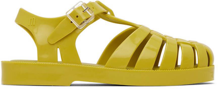 Mini Melissa Kids Green Possession Sandals