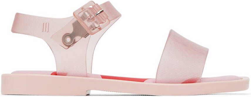 Mini Melissa Kids Pink Mar Jelly Pop Sandals