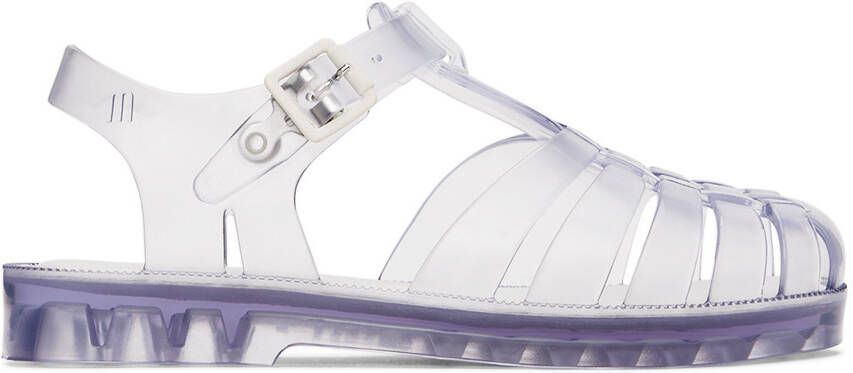 Mini Melissa Kids Transparent Possession Sandals - Picture 5