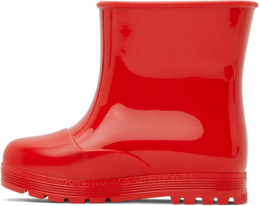 Mini Melissa Baby Red Mini Welly Boots - Picture 2