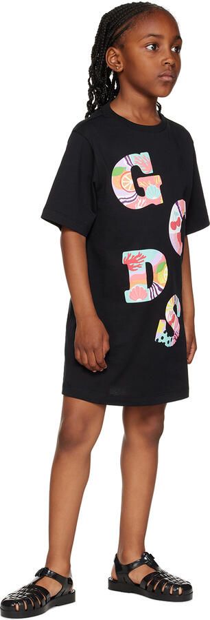 Mini Melissa Kids Black Possession Sandals - Picture 4