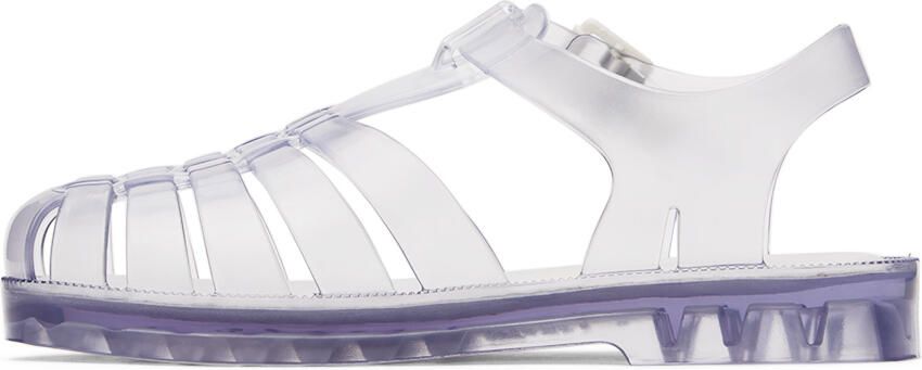 Mini Melissa Kids Transparent Possession Sandals - Picture 3