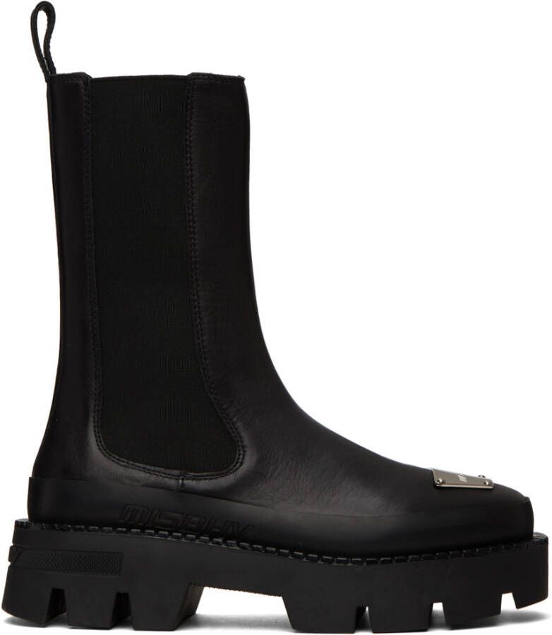 MISBHV Black 'The 2000' Chelsea Boots - Picture 7