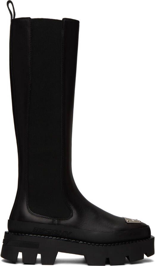 MISBHV Black 'The 2000' Tall Boots