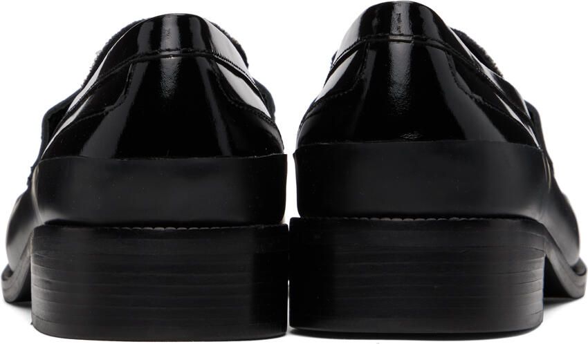 MISBHV Black & Beige Jacquard 'The Brutalist' Loafers