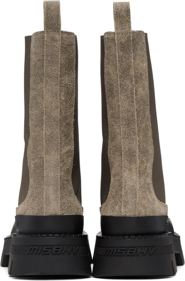 MISBHV Taupe 'The 2000' Chelsea Boots - Picture 3