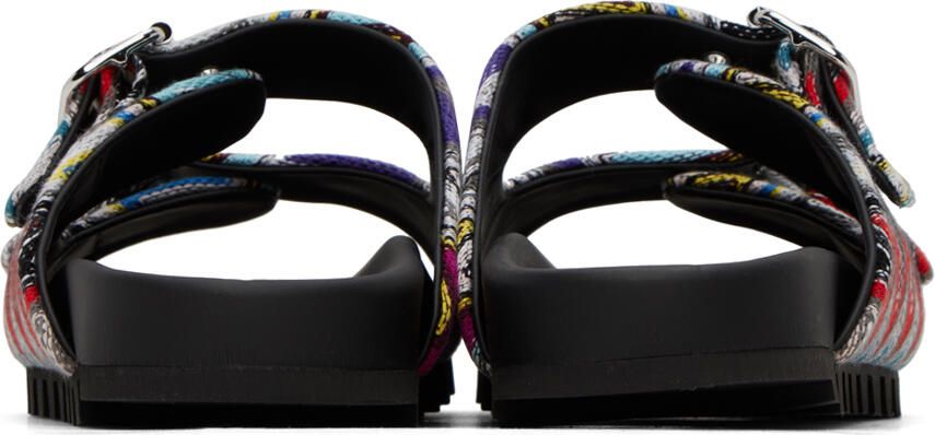 Missoni Multicolor Zig-Zag Sandals
