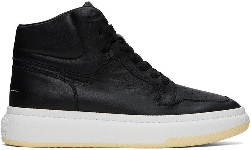 MM6 Maison Margiela Black Basketball Sneakers - Picture 5