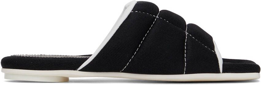 MM6 Maison Margiela Black Clinic Sandals - Picture 5