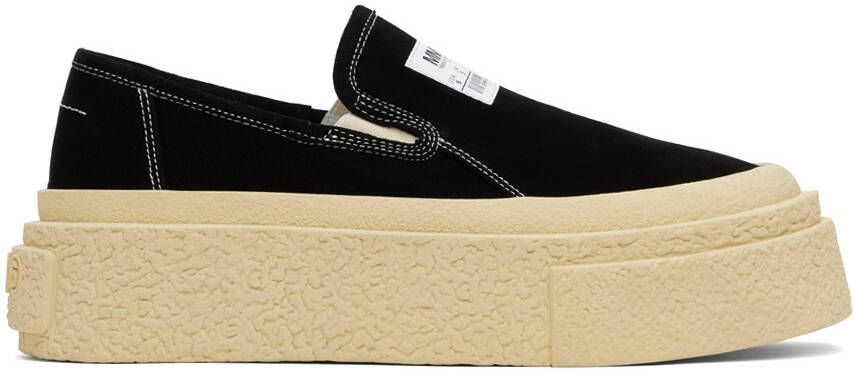 MM6 Maison Margiela Black Platform Sneakers - Picture 5